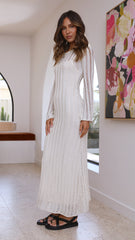 Allure Maxi Dress - Beige