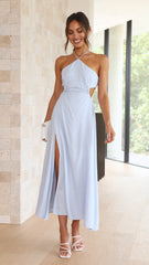 Layla Midi Dress - Blue