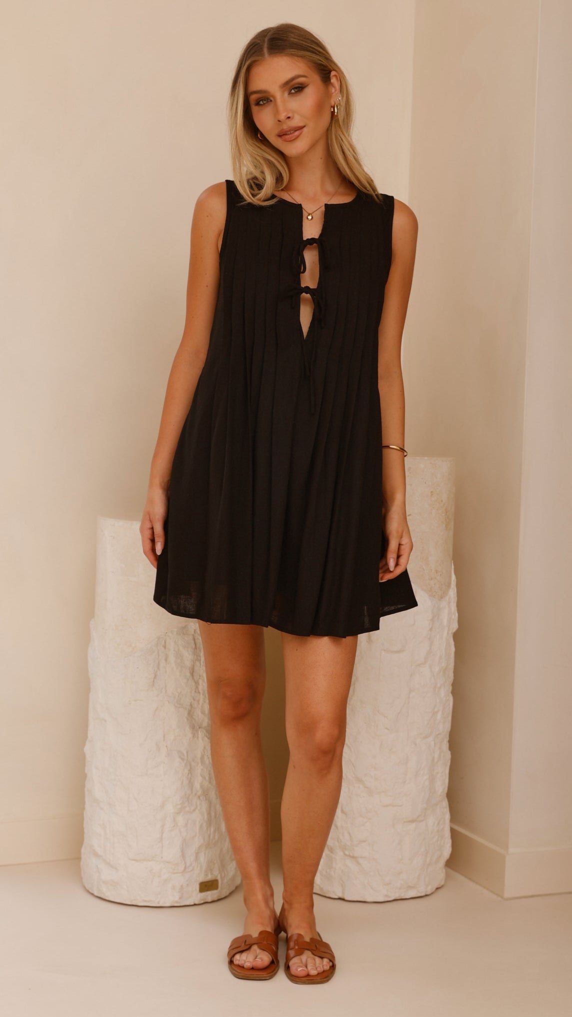 Olivio Mini Dress - Black