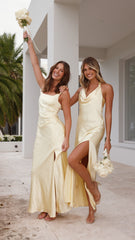 Sian Maxi Dress - Yellow