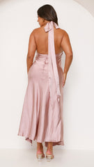 Amalia Maxi Dress - Dusty Pink