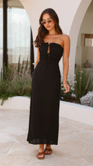 Kahli Maxi Dress - Black
