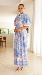 Vania Maxi Dress - Madeline Blue