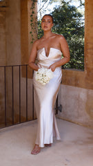 Valerie Maxi Dress - Champagne