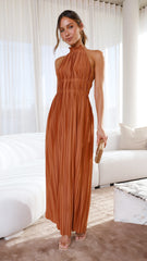 Frances Maxi Dress - Chocolate