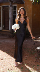 Valerie Maxi Dress - Black