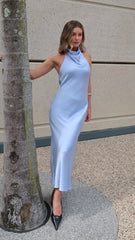 Rina Midi Dress - Blue