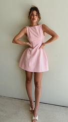 Rafiki Mini Dress - Baby Pink